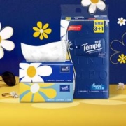 Tempo 得宝 4层加厚小雏菊抽纸