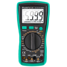 宝工（Pro'sKit）MT-1280数字万用表 真有效值数显防烧万能表 电容表 3 5/6