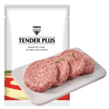 京东PLUS：Tender Plus 天谱乐食 牛肉饼 400g*4件50元包邮