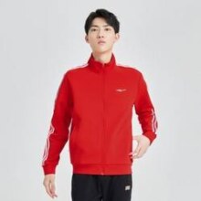 ERKE 鸿星尔克 男款运动外套翻领 11222302069W