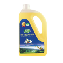 润心山茶油 有机油茶籽油 低温压榨食用油生榨1.25L