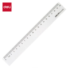 deli 得力 6220 塑料直尺 20cm*拍3件