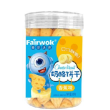 需首购、PLUS会员: 菲尔沃克 香蕉味奶酪饼干 80g