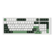 PLUS会员：VGN S99 99键 2.4G蓝牙 多模无线机械键盘 斑斓绿 阿尼亚轴 RGB
