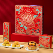 PLUS会员：华美 糕点年货礼盒国韵芳华806g*2件
