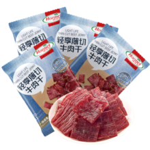 荷美尔 Hormel 轻享薄切牛肉干休闲零食牛肉干肉脯小吃一抹咸香35g*4袋