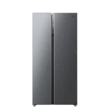 14号20点开始、PLUS会员：Midea 美的 60厘米 薄系列 521升对开门冰箱 BCD-521WUKGPZM(E)  墨兰灰-观澜【专】