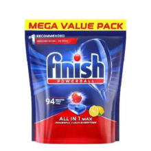 plus会员:finish亮碟 洗碗块三合一洗碗凝珠 94颗 1袋
