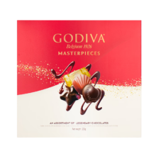 22日0点开始、plus会员：歌帝梵(GODIVA)经典大师系列巧克力礼盒30颗装230g *2件