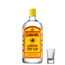 Gordon’s 哥顿 品牌授权 金酒琴酒伦敦干杜松子酒特选露酒 南非进口洋酒 哥顿金酒750ml南非