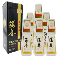 筑春酒 酱香型白酒 整箱装 53度 500mL 6瓶 筑春1988