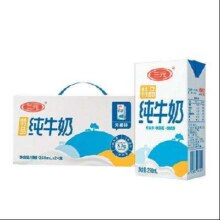 plus会员：三元 特品纯牛奶250ml*24盒 *3件