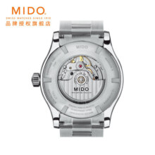 美度（MIDO）瑞士手表 舵手系列 长动能 商务休闲 自动机械钢带男表