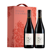 春焕新：拉菲古堡 法国进口 奥希耶徽纹 干红葡萄酒 750ml*2 双支礼盒（自营）