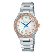卡西欧（CASIO）SHEEN SHE-4520SG女表简约石英手表 送女友 SHE-4520SG-7A