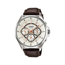 13日10点：CASIO 卡西欧 Analogue指针系列 48毫米石英腕表 MTP-E303L-7A