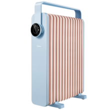 美的（Midea） 油汀取暖器电油丁酊电暖器气片暖气机家用卧室大面积智能节能省电速热加湿安全新品 HYW22KA