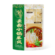 再降价、plus会员、需首购、概率券：饭爷 云南保鲜小锅米线363g*4袋