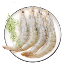 禧美海产  国产大虾 400g/盒 22-27只 白虾 对虾 烧烤 生鲜 海鲜39.9元 (月销3000+)