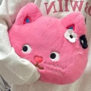 百亿补贴：酷乐潮玩 波点猫头靠枕