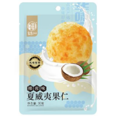 Plus：华味亨 夏威夷果仁 椰蓉味30g*10件（多款任选10件）