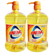 概率券、plus：马头 金桔洗洁精1kg*2瓶 食品级去重油 不伤手 易漂易清 餐具果蔬适用