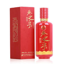 春焕新：舍得 吞之乎 红瓷描金 53%vol 酱香型白酒 100mL 单瓶装
