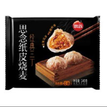 思念 早餐半成品 经典三丁纸皮烧麦240g*5件