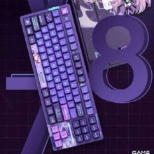 VGN V87PRO 三模客制化机械键盘 IP联名款 阿尼亚轴 雅典娜