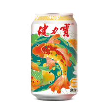 健力宝 锦鲤护体 橙蜜味电解质运动碳酸饮料 330ml*24