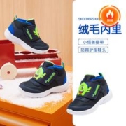 SKECHERS 斯凯奇 男婴幼童加绒保暖秋冬男小童宝宝鞋