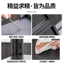 唐盛唐 置物架多层收纳架储物架微波炉橱柜架子家用阳台钢制货架