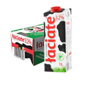 Laciate 全脂纯牛奶1L*12盒*2箱
