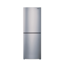 松下（Panasonic）双门冰箱240升节能双开门电冰箱家用银离子去味除菌风冷无霜典雅银优选NR-EB24WSP-S以旧换新