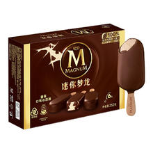 MAGNUM 梦龙 迷你冰淇淋 香草口味 252g