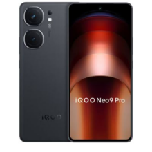 再降价、PLUS会员：vivo iQOO Neo9 Pro 16GB+512GB 格斗黑 天玑 9300 自研电竞芯片Q1 5G手机