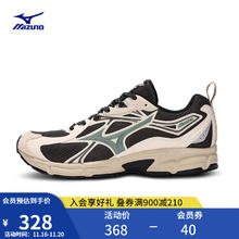Mizuno 美津浓 运动跑步鞋子23男女速人鞋复古透气缓震跑鞋 01/深咖啡/芦笋白/黑 42