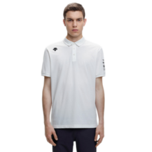 DESCENTE迪桑特 TOUGH男士运动休闲短袖POLO衫 白色-WT XL(180/100A)790元