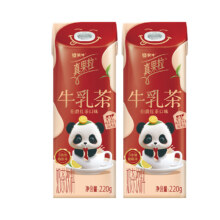 京东试用、plus会员:蒙牛 真果粒牛乳茶 220g×2包