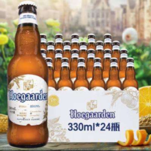 PLUS会员：Hoegaarden福佳  福佳白啤酒 330mL 24瓶