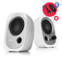 漫步者（EDIFIER） R12U外观时尚、音质纯正入门级音箱微型2.0桌面笔记本电脑音响 R12U—白色