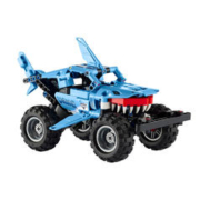 LEGO 乐高 42134巨齿鲨卡车Monster Jam回力玩具车积木玩具