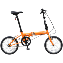 大行（DAHON）顺丰发货折叠自行车16寸通勤单车男女休闲骑行折叠车KT610 橙色