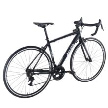 喜德盛（xds） 公路自行车RC200运动骑行通勤学生成人青少年700C变速车赛车单车 黑银480mm(165-175身高）