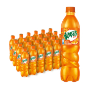Plus会员:百事可乐 美年达 Mirinda 橙味 汽水 碳酸饮料 500ml*24瓶 百事出品