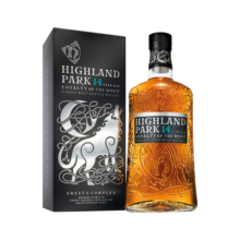 高原骑士（Highland Park）14年 动物系列 苍狼 苏格兰 单一麦芽威士忌 1000ml 洋酒
