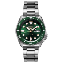 精工（SEIKO）手表 日韩表绿水鬼100米防水机械男士腕表SRPD63K1 生日礼物