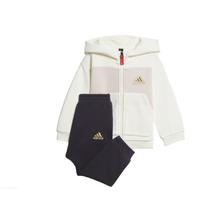 3.8焕新、PLUS会员：adidas 阿迪达斯 儿童春季连帽长袖套装