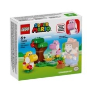 LEGO 乐高 新品 积木男孩超级马里奥71428森林中的耀西和蛋6岁以上
