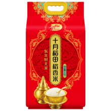 PLUS会员：SHI YUE DAO TIAN 十月稻田 稻香米 5kg